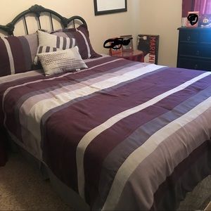 Queen Microfiber Comforter Set